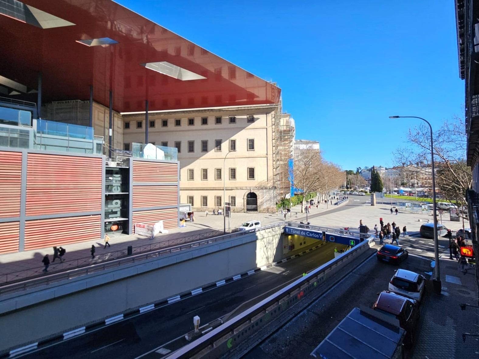 Exterior view of Flat for rent in  Madrid Capital  with Air Conditioner, Heating and Furnished