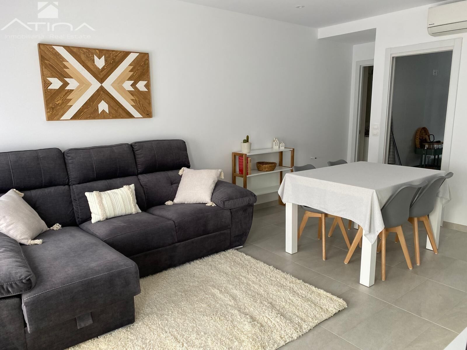 Living room of Single-family semi-detached for sale in Guardamar de la Safor  with Air Conditioner, Terrace and Balcony