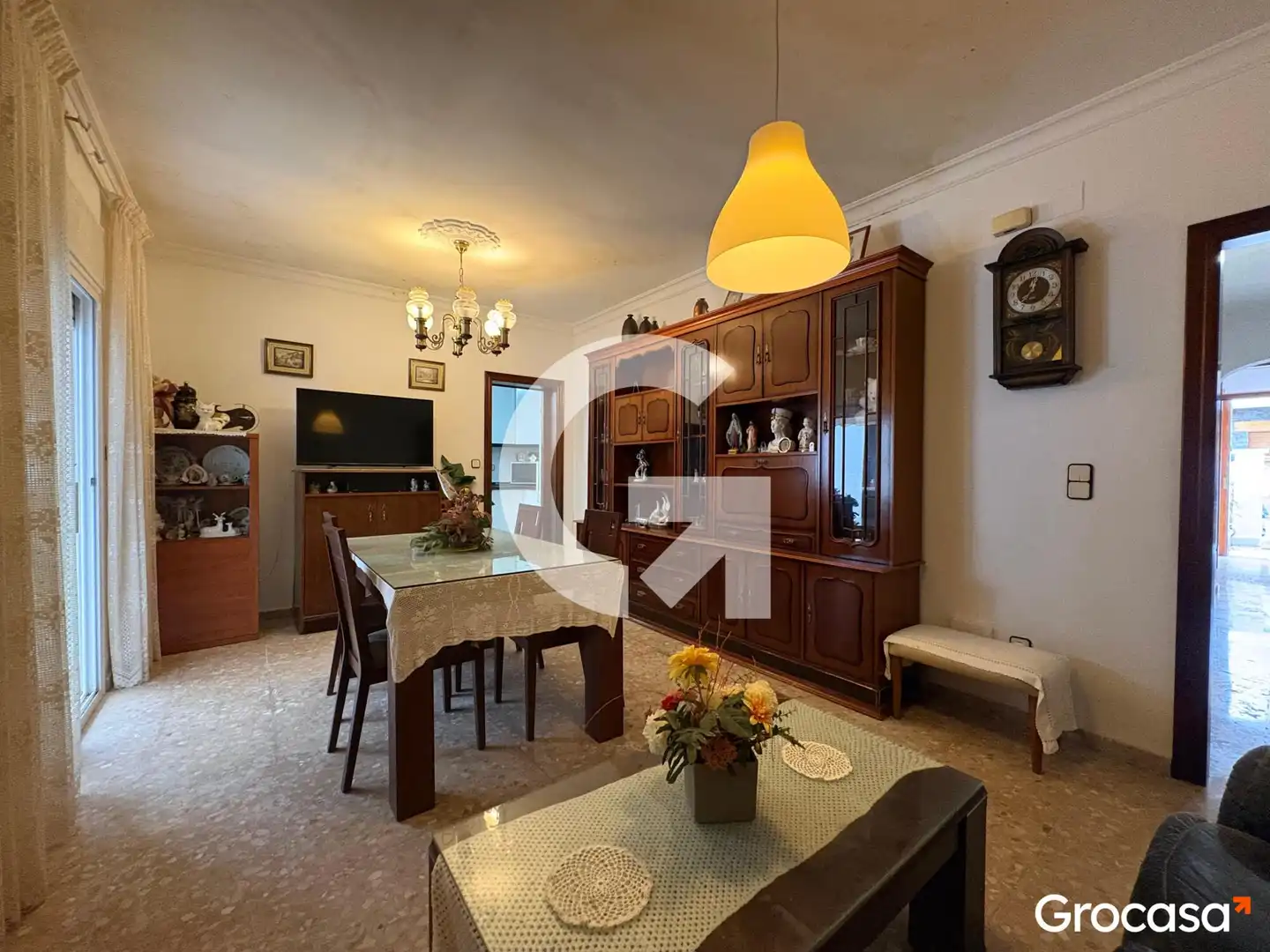 Sala de estar de Casa o chalet en venta en Mataró con Terraza, Horno y TV