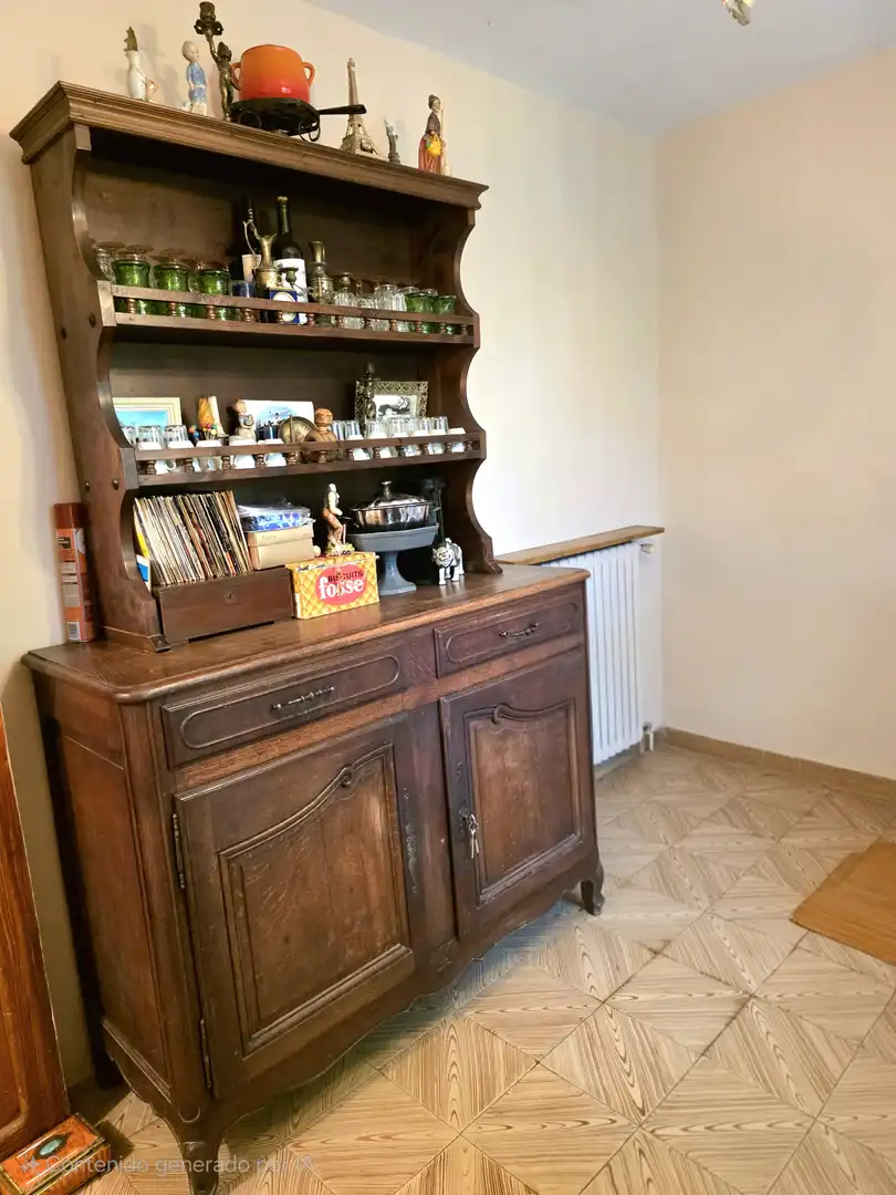 Cuina de Casa o xalet en venda en Cervera de Pisuerga amb Calefacció i Jardí privat