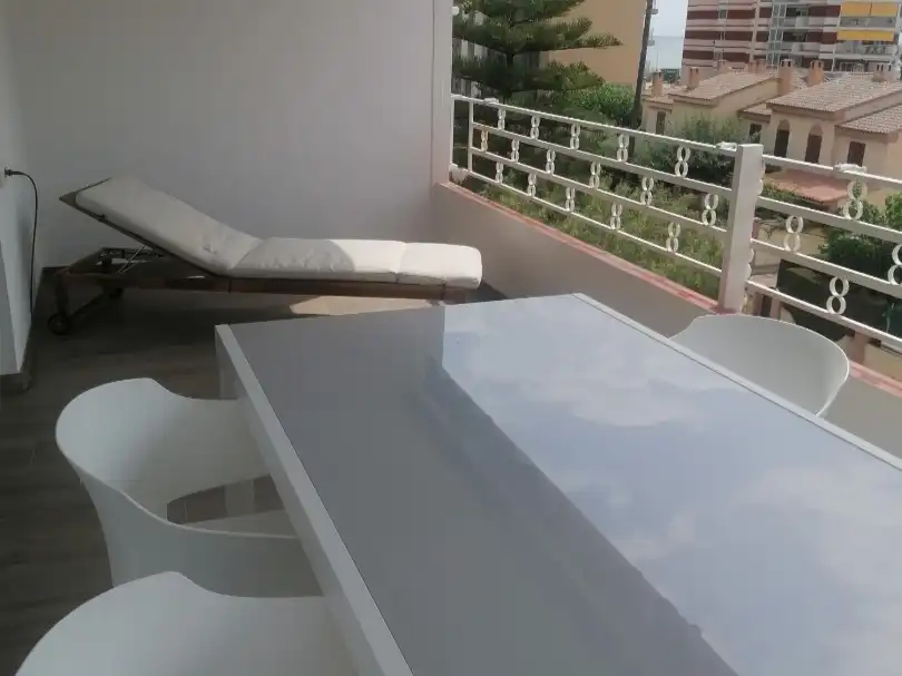 Terrassa de Pis en venda en Benicasim / Benicàssim amb Aire condicionat, Terrassa i Piscina