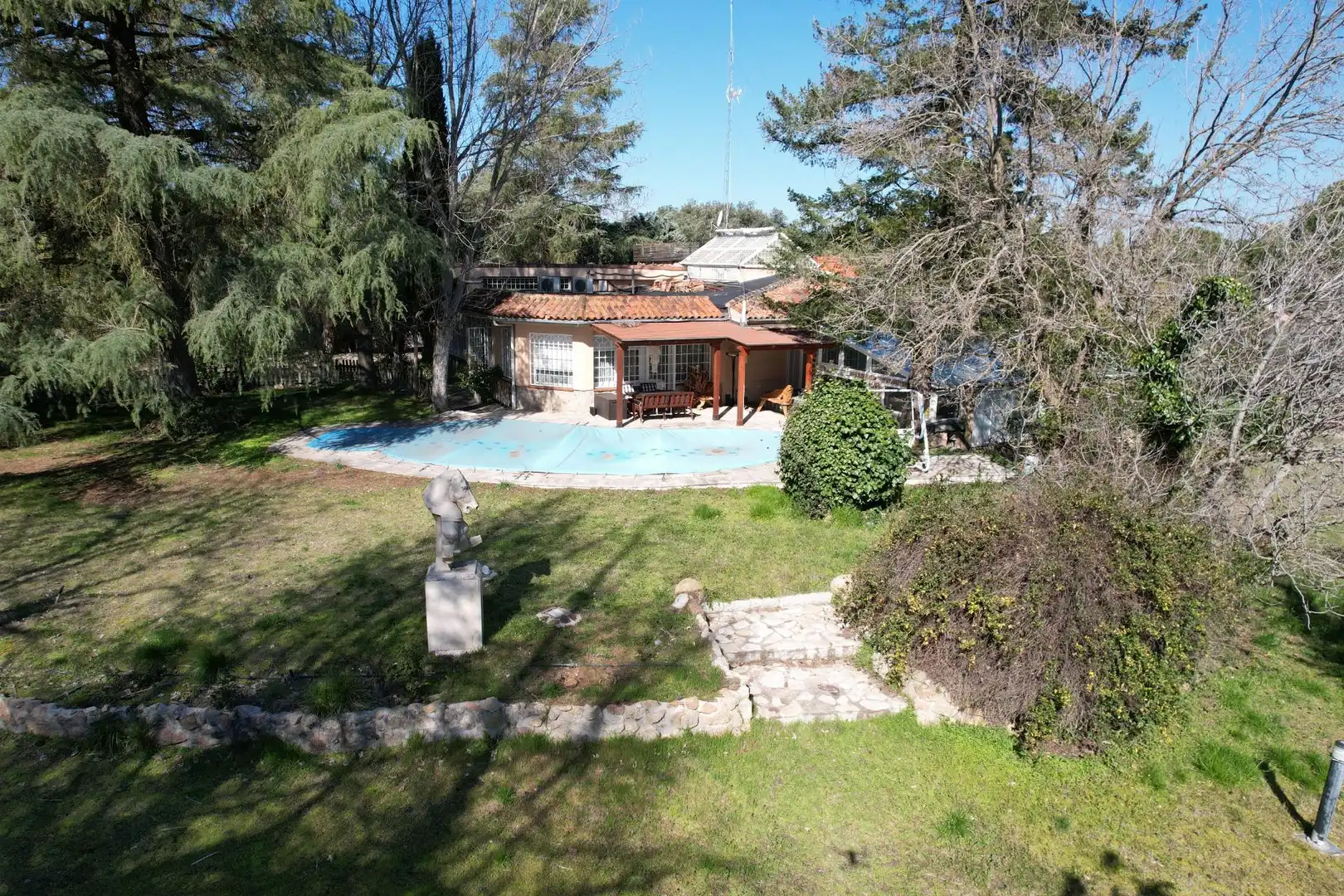 Garden of Houses for sale in Villanueva de la Cañada  with Air Conditioner, Private garden and Terrace