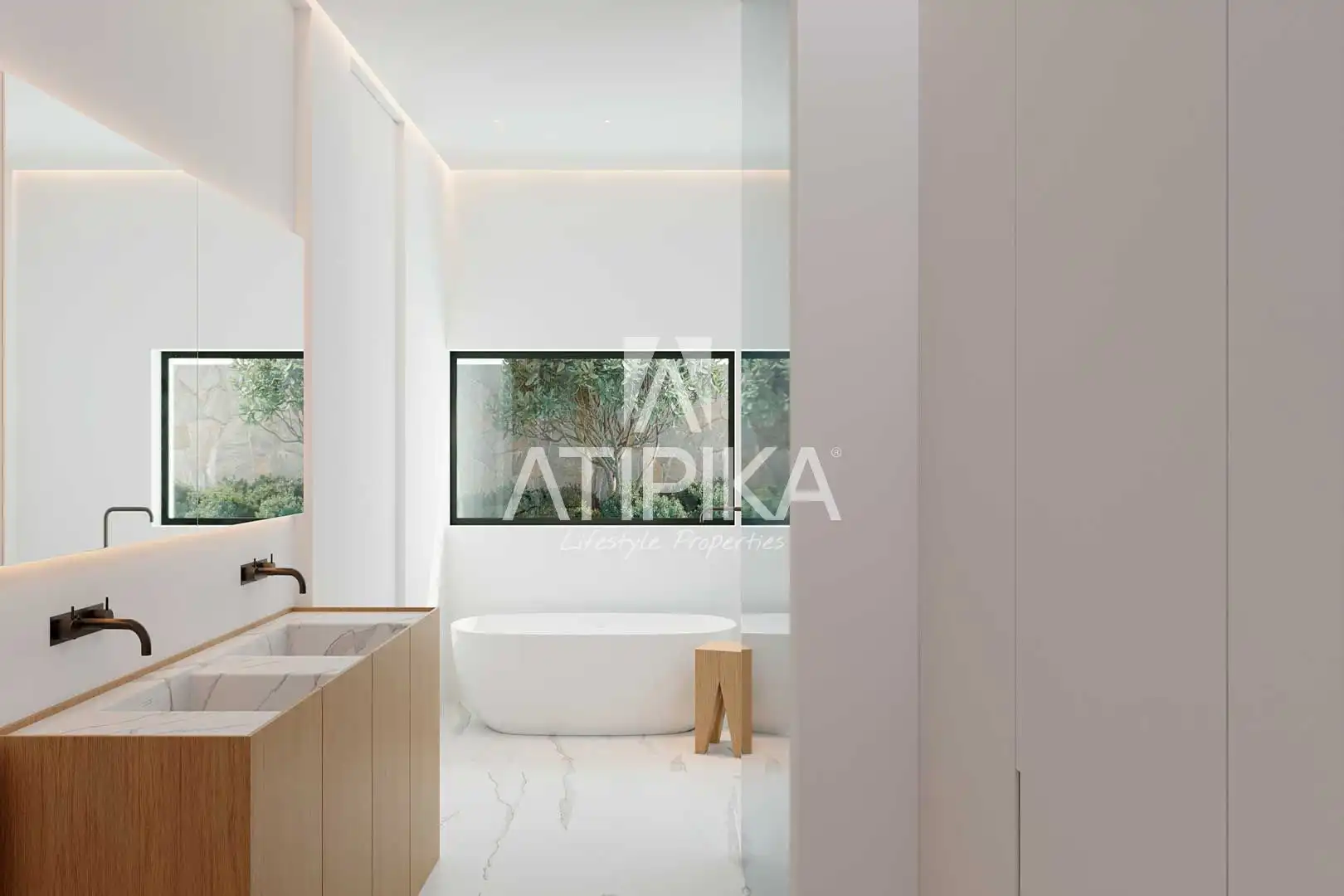 Bathroom of Houses for sale in Sant Pere de Ribes  with Swimming Pool, Oven and Washing machine