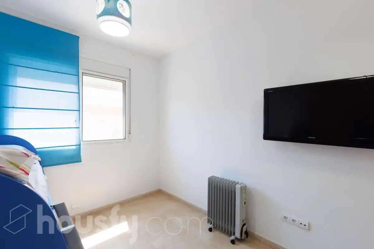 Living room of Flat for sale in Sant Jaume d'Enveja  with Storage room, Balcony and Community pool