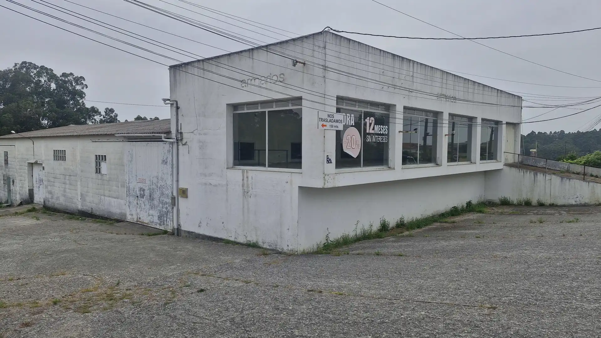 Exterior view of Industrial buildings for sale in Meaño