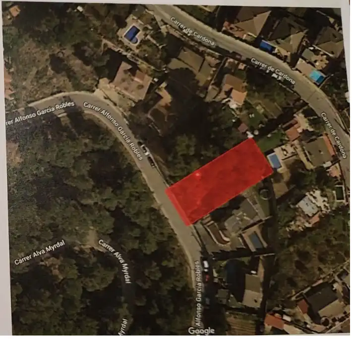 Wohnbaugrundstück zum Verkauf in Carrer Alfonso García Robles 49, imagen 2