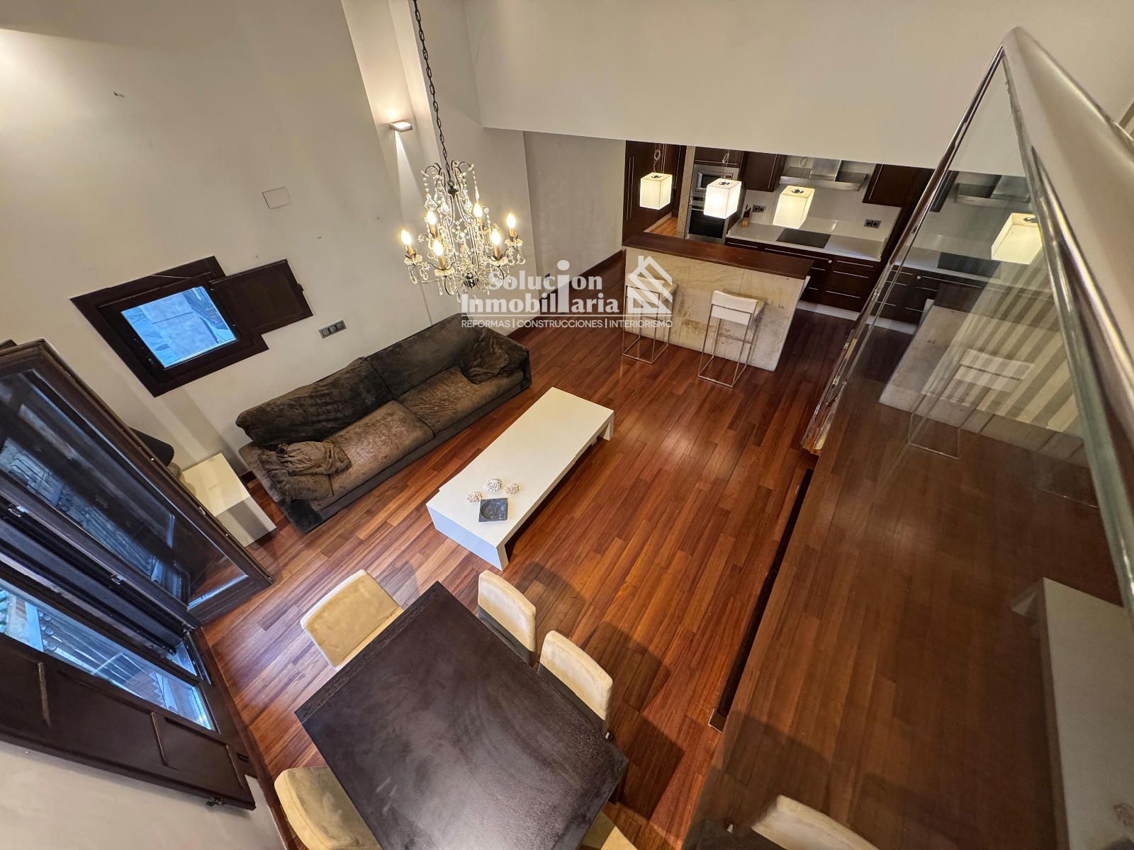 Living room of Flat for sale in Salamanca Capital  with Heating and Furnished