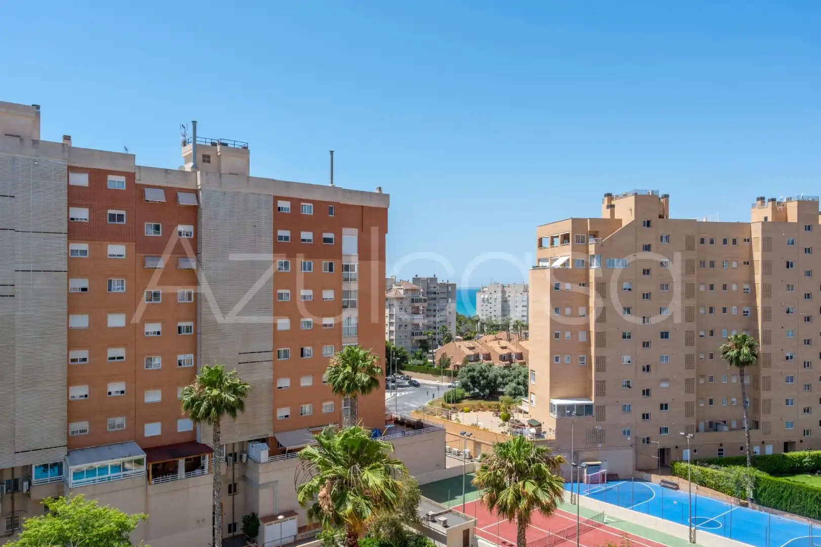 Vista exterior de Piso en venta en Alicante / Alacant con Aire acondicionado y Piscina comunitaria