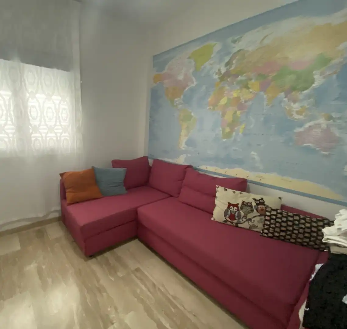Sala de estar de Casa o chalet en venta en Dos Hermanas con Aire acondicionado, Jardín privado y Terraza