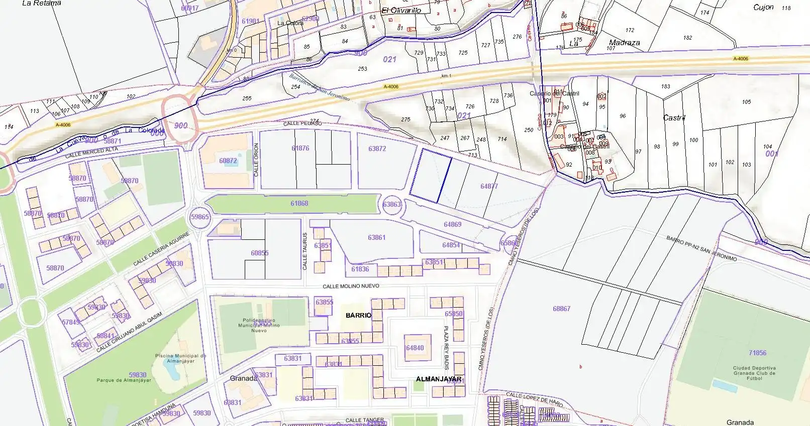 Außenansicht von Residential zum Verkauf in Granada