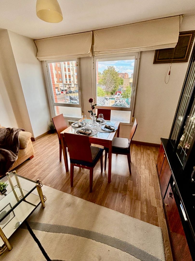 Dining room of Flat for sale in Zamora Capital   with Heating, Storage room and Furnished