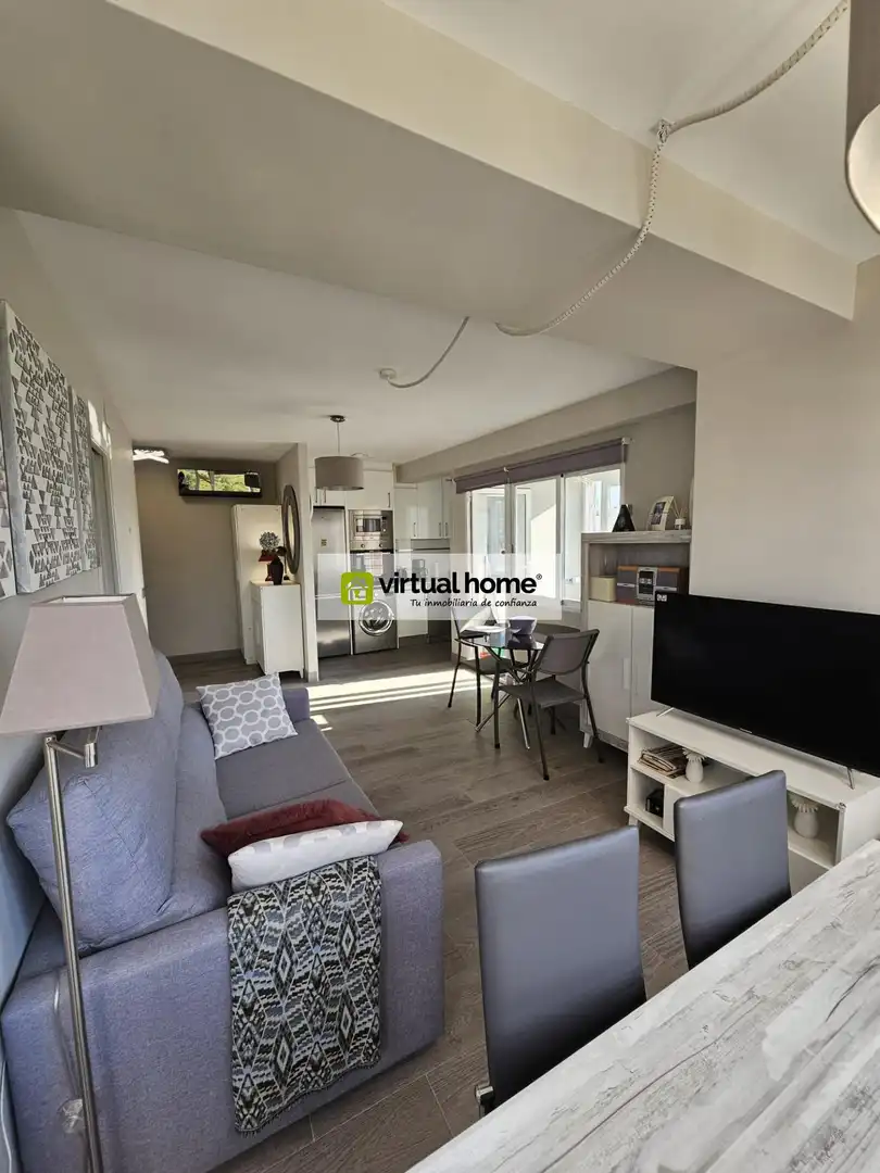 Wohnzimmer von Wohnung zum Verkauf in Benidorm mit Klimaanlage, Terrasse und Möbliert