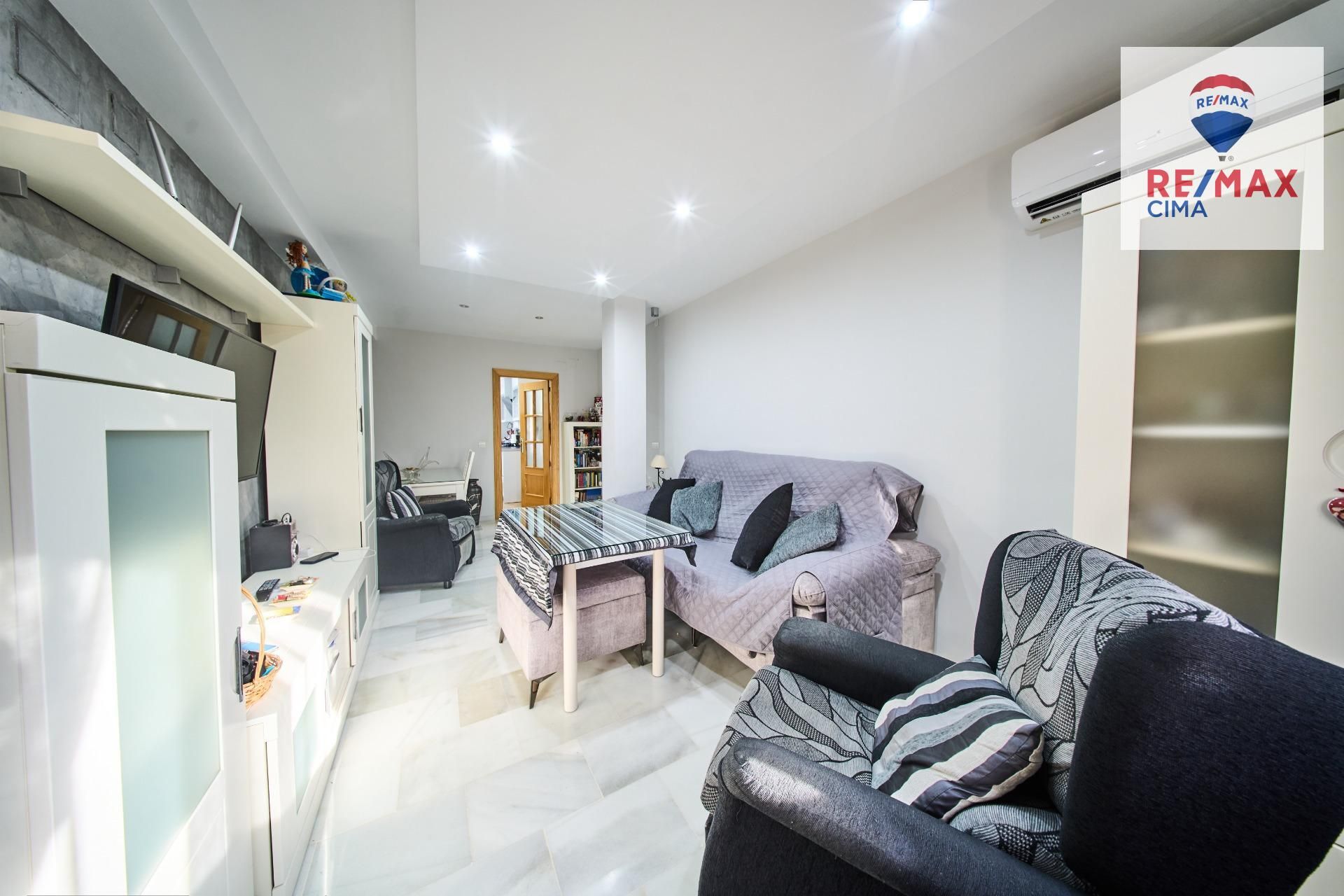 Living room of Flat for sale in Las Gabias  with Air Conditioner, Terrace and Storage room