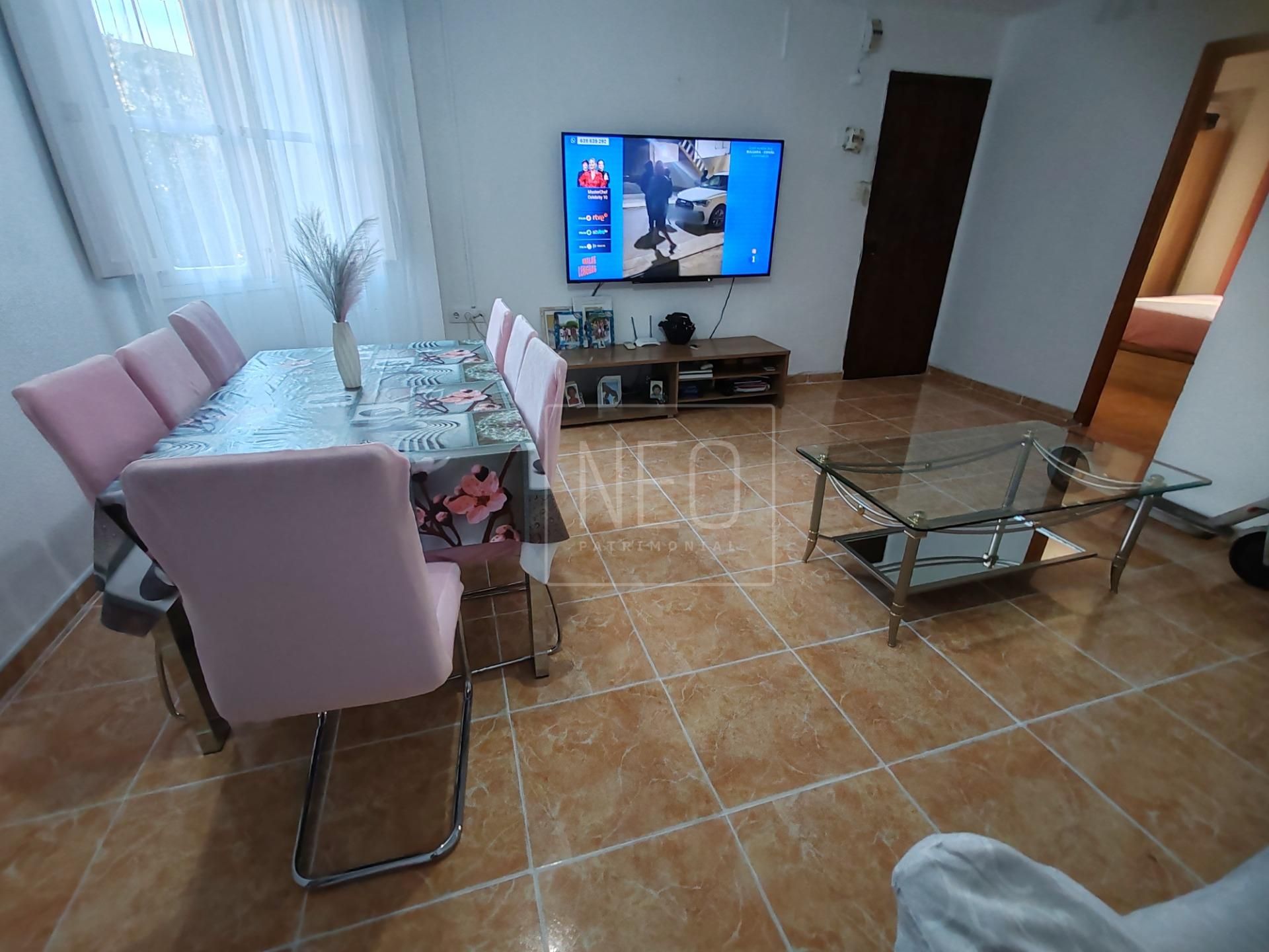 Living room of Flat for sale in Gandia  with Air Conditioner and Balcony