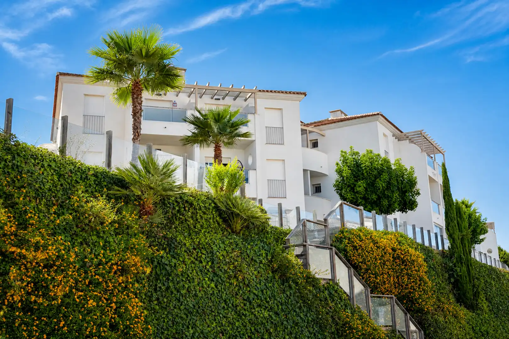 Exterior view of Apartments for sale in Manilva  with Air Conditioner, Terrace and Storage room