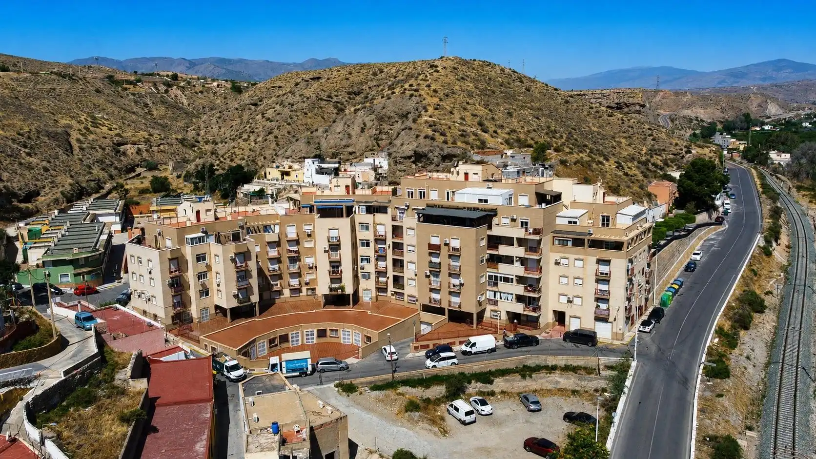 Vista exterior de Ático en venta en Gádor con Terraza
