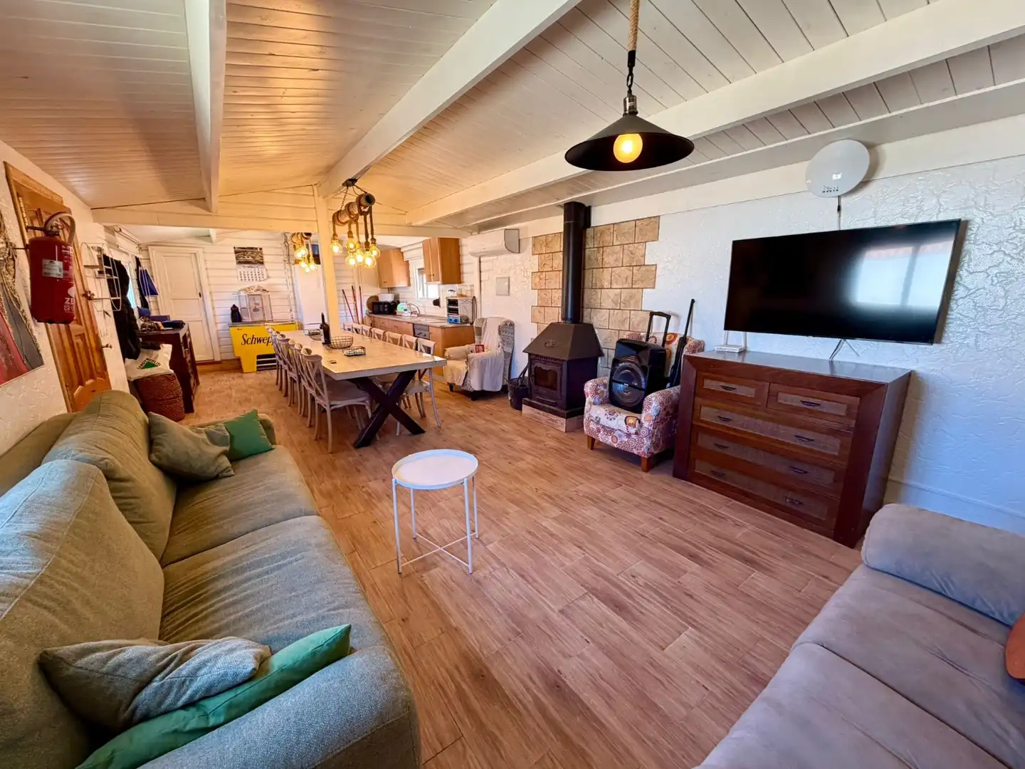 Sala de estar de Finca rústica en venta en Cartagena