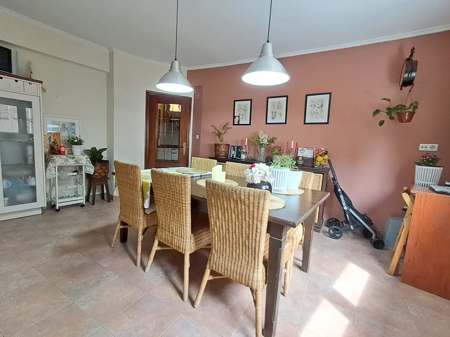 Esszimmer von Wohnung zum Verkauf in Barakaldo  mit Heizung, Möbliert und Ofen