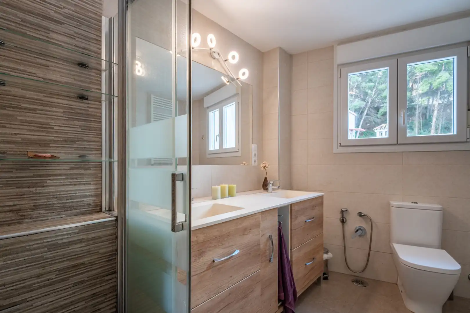 Bathroom of Houses for sale in Málaga  with Air Conditioner, Heating and Private garden