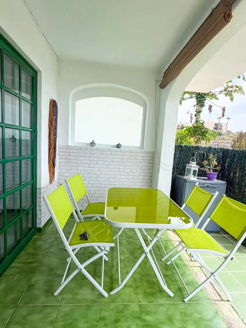 Terrassa de Casa o xalet de lloguer en San Bartolomé de Tirajana amb Aire condicionat, Calefacció i Jardí privat