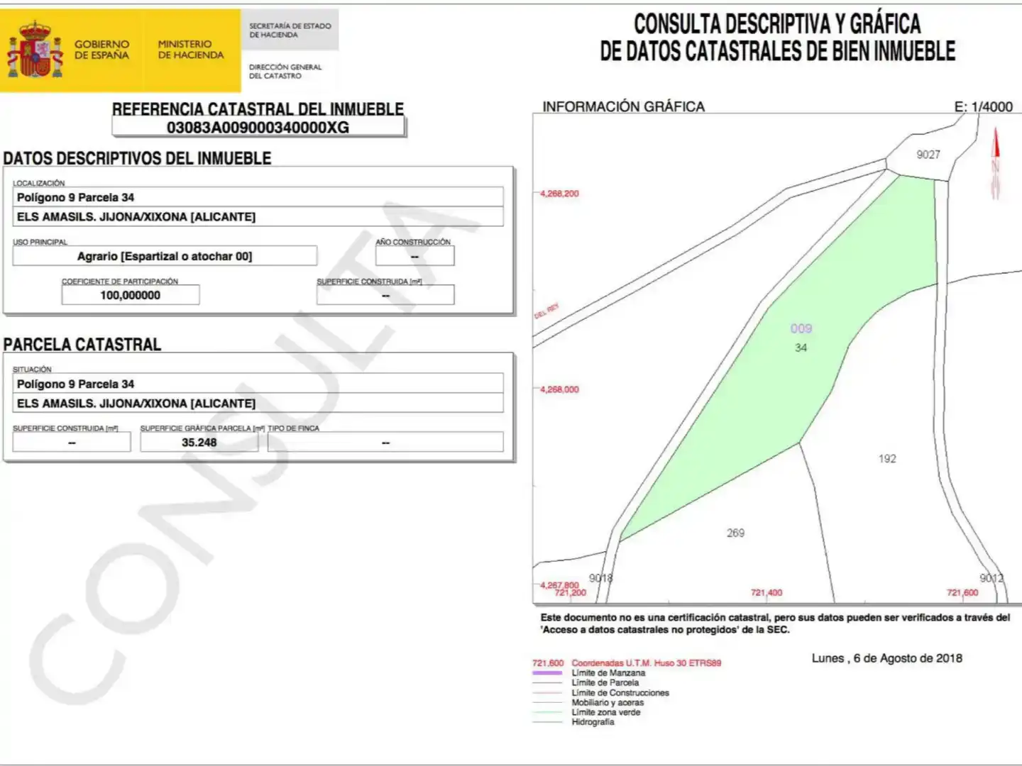 Finca rústica en venda en Mutxamel amb Piscina i Balcó