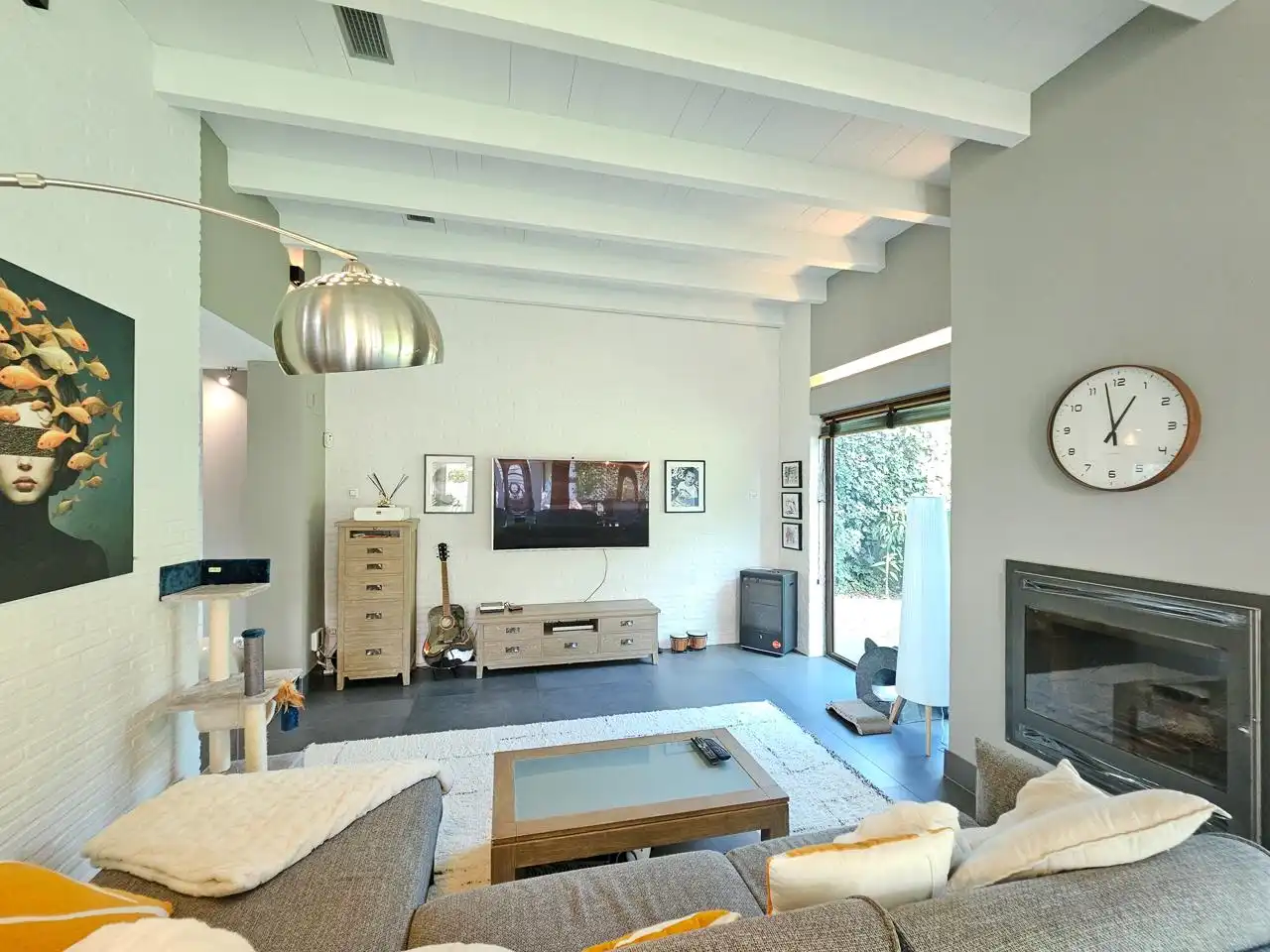 Sala de estar de Casa o chalet en venta en Montequinto con Aire acondicionado, Jardín privado y Terraza