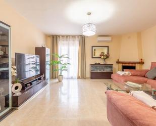 Living room of Single-family semi-detached for sale in  Almería Capital  with Air Conditioner, Terrace and Balcony