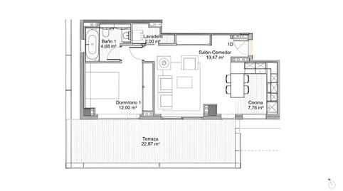 Photo 4 of Flat to rent in Pacífico, Martín Carpena - Torre del Río, Málaga Capital