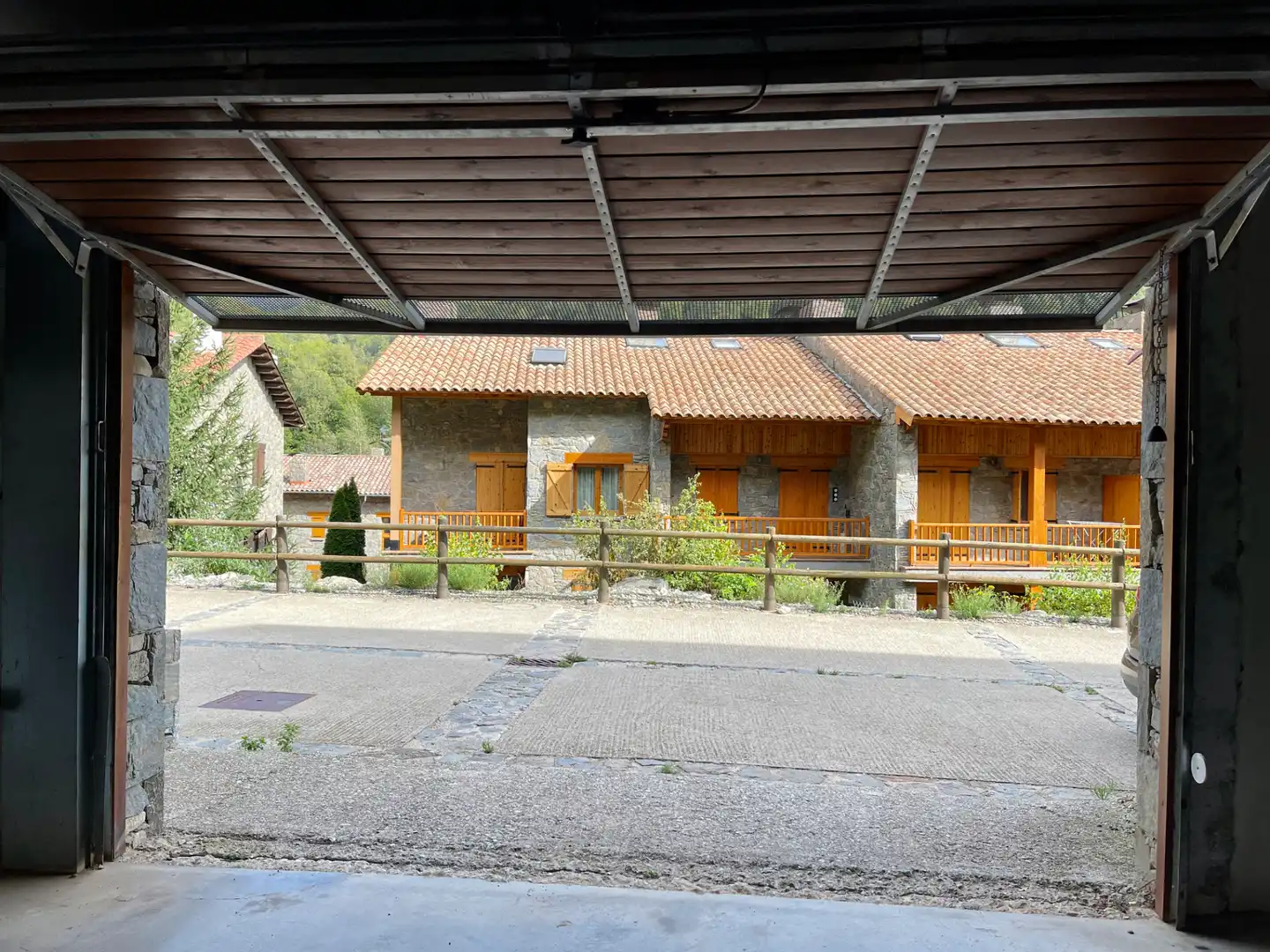 Exterior view of Duplexes for sale in Setcases  with Heating, Parquet flooring and Furnished