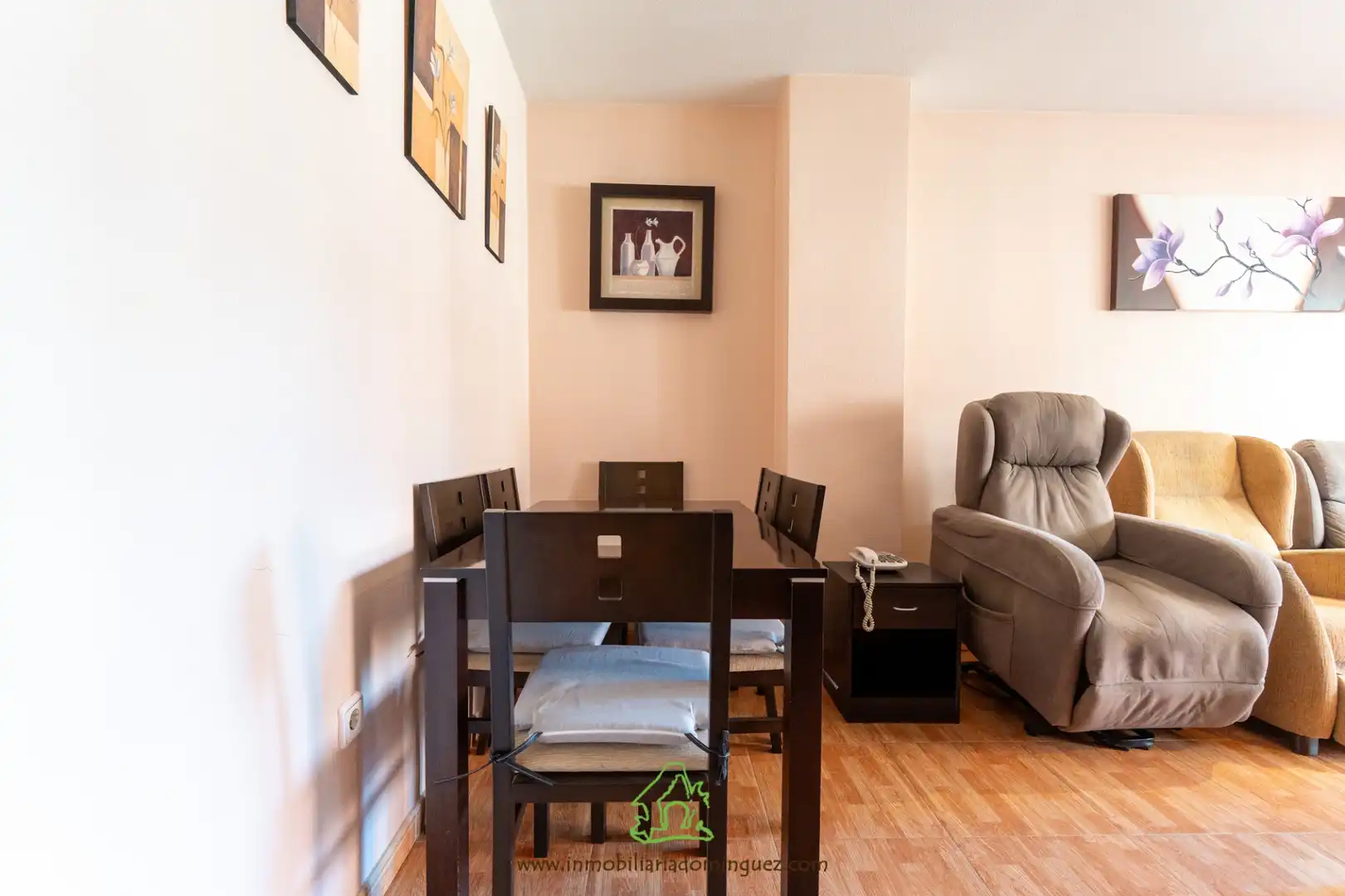 Sala de estar de Piso en venta en Murcia con Aire acondicionado, Terraza y Trastero