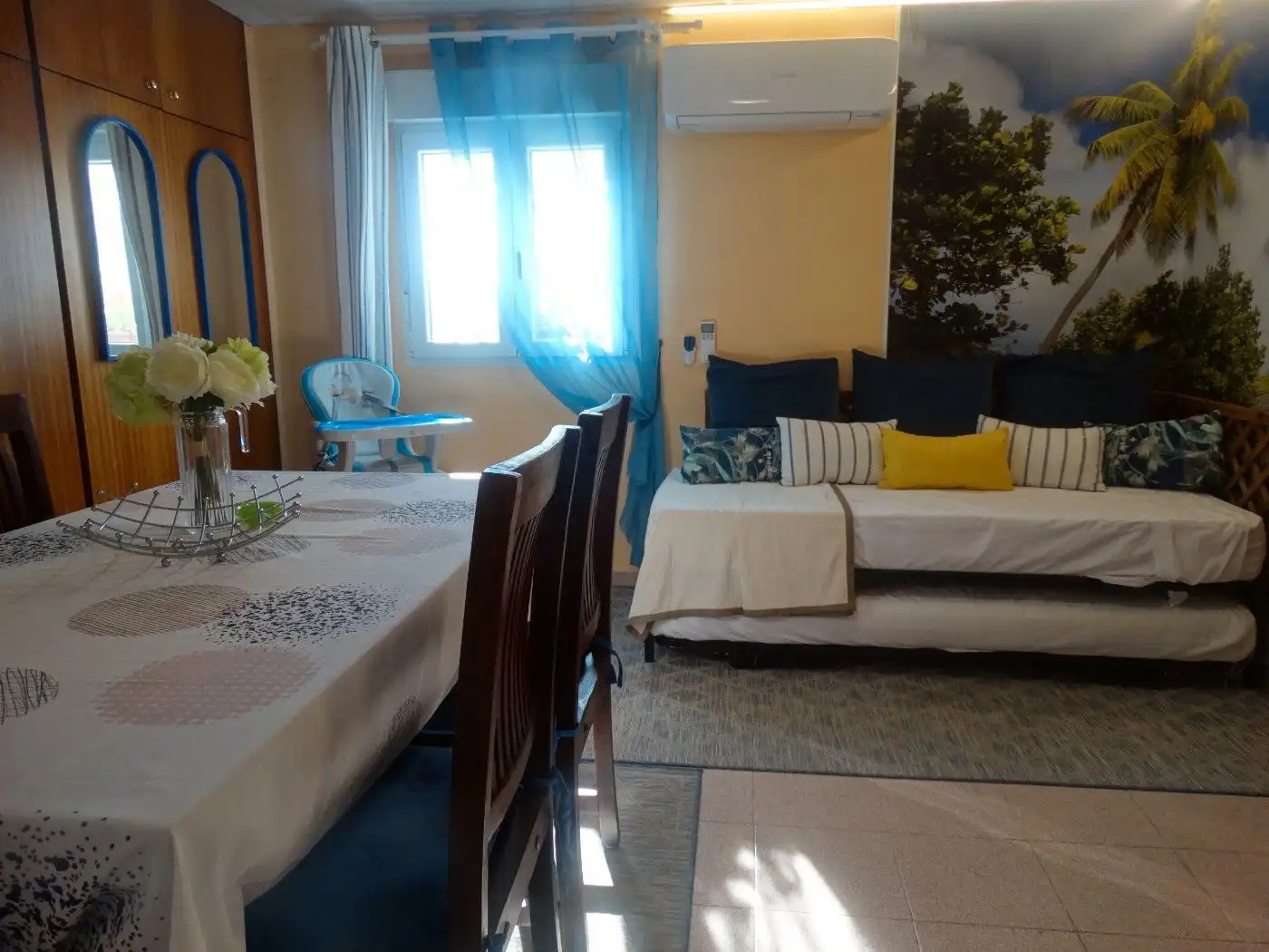 Living room of Houses for sale in Calafell  with Air Conditioner, Storage room and Swimming Pool