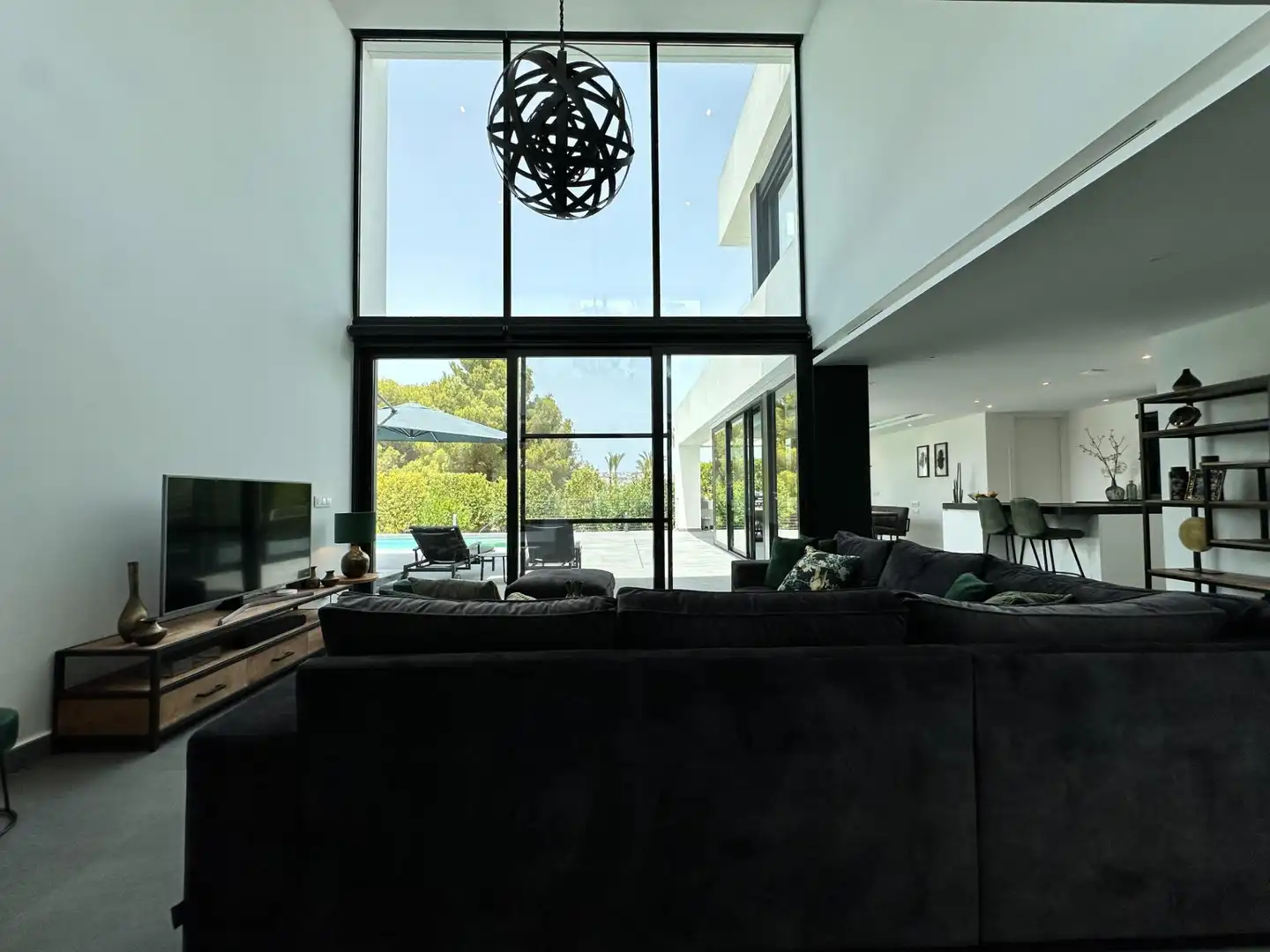 Living room of Houses for sale in Jávea / Xàbia  with Air Conditioner, Private garden and Terrace