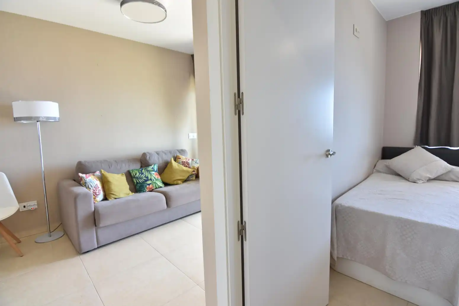 Bedroom of Flat for sale in Oropesa del Mar / Orpesa  with Air Conditioner, Heating and Private garden