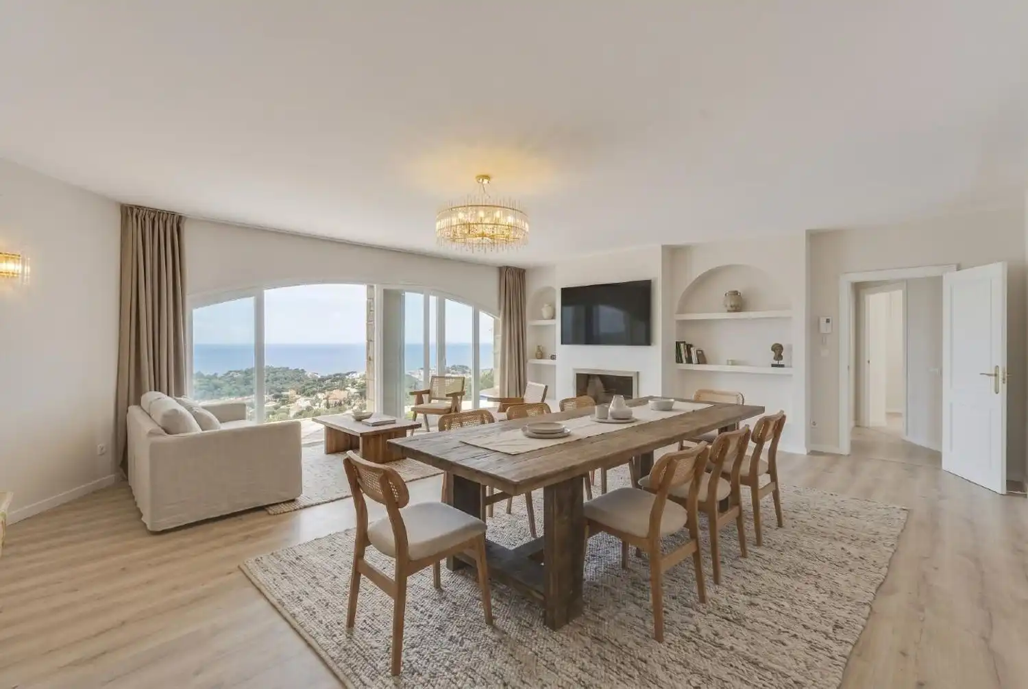 Menjador de Casa o xalet en venda en Lloret de Mar amb Aire condicionat, Terrassa i Traster