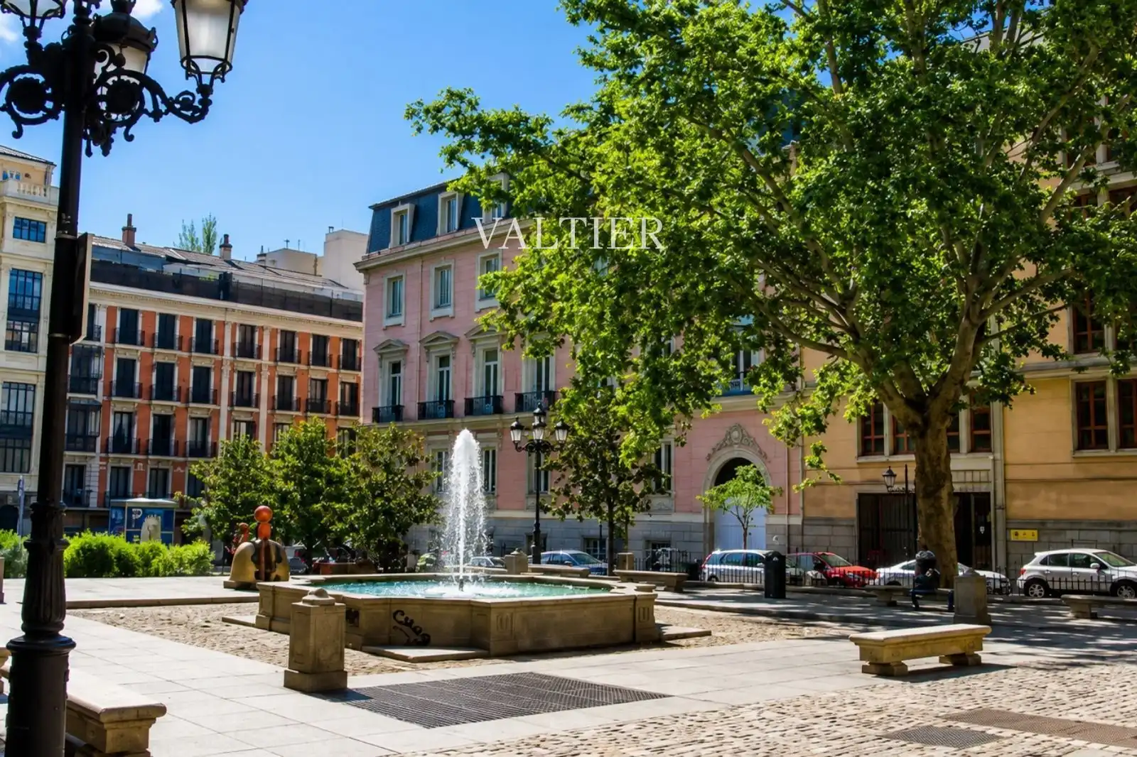 Exterior view of Flat for rent in Madrid  with Air Conditioner and Furnished