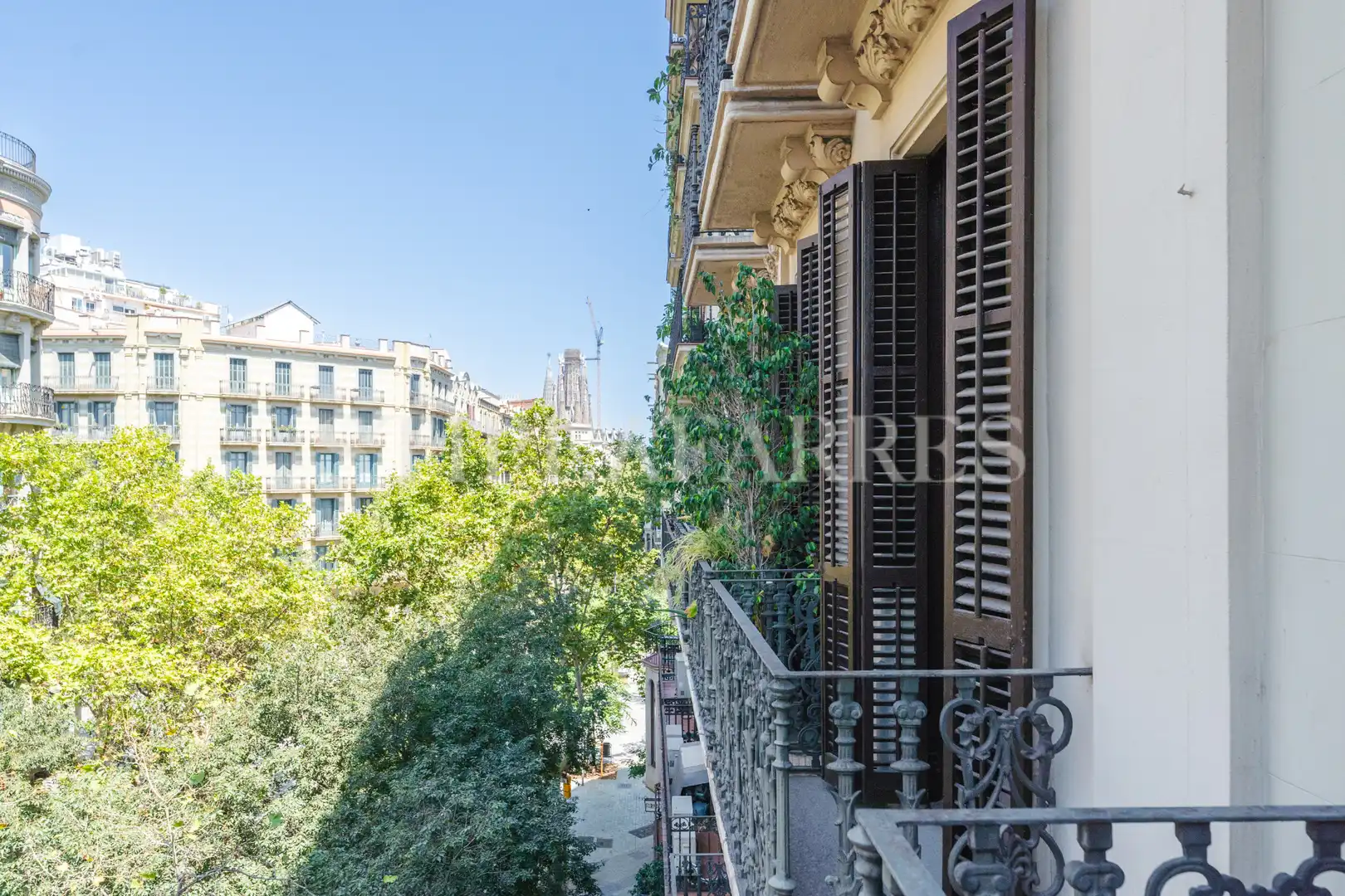 Vista exterior de Piso de alquiler en Barcelona con Aire acondicionado, Calefacción y Amueblado