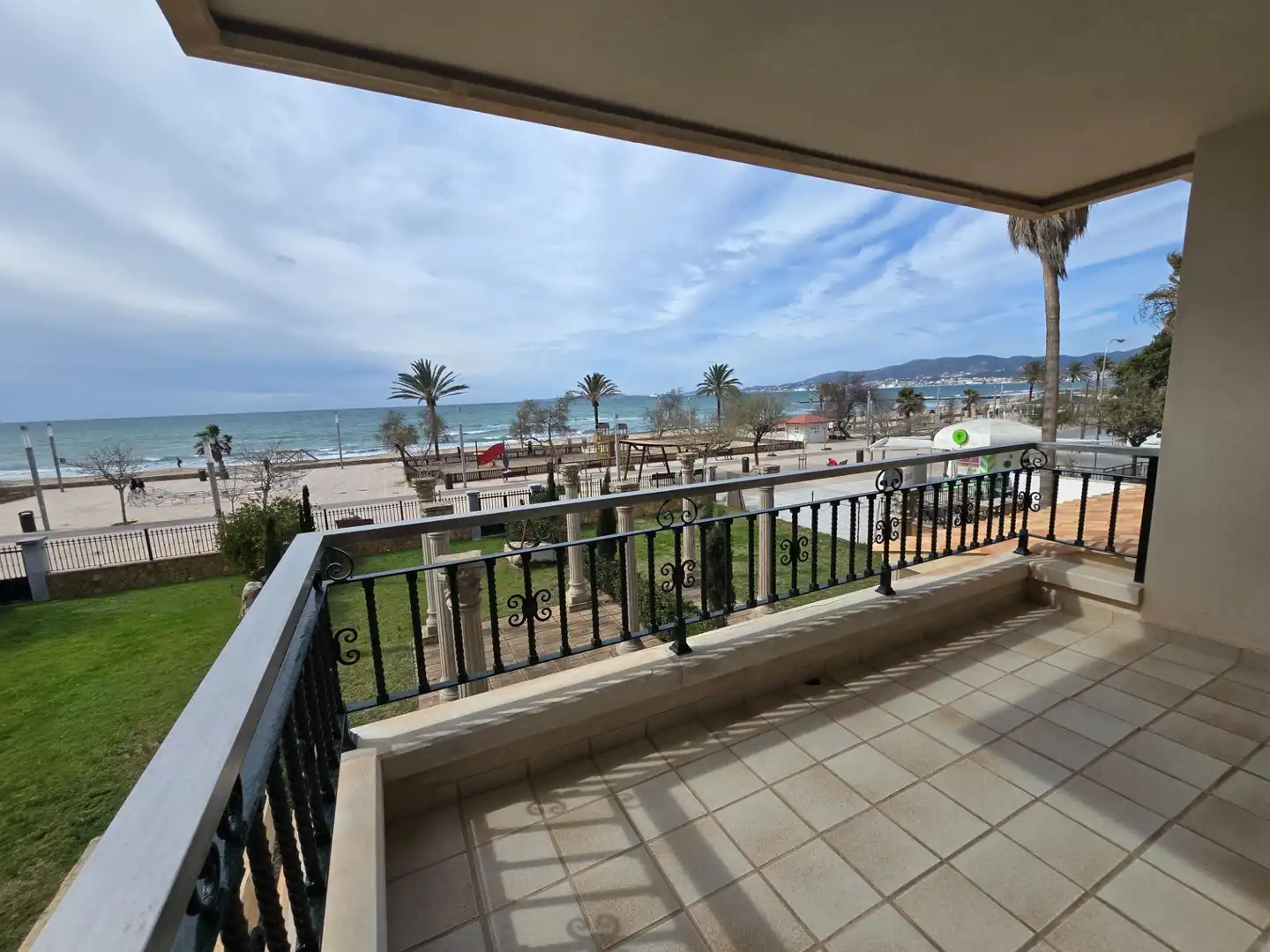 Vista exterior de Pis de lloguer en  Palma de Mallorca amb Calefacció, Parquet i Terrassa