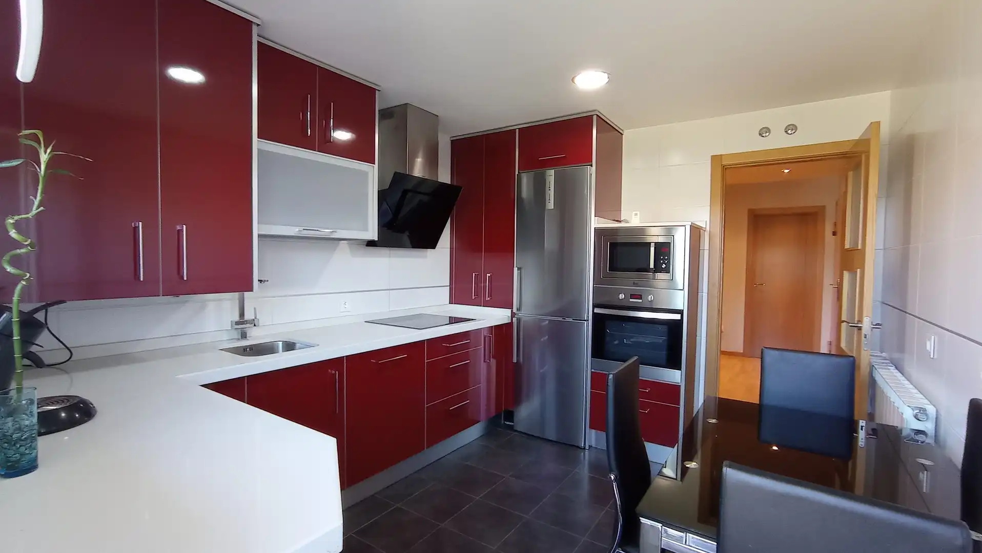 Cocina de Casa adosada de alquiler en Pelabravo con Calefacción, Jardín privado y Parquet