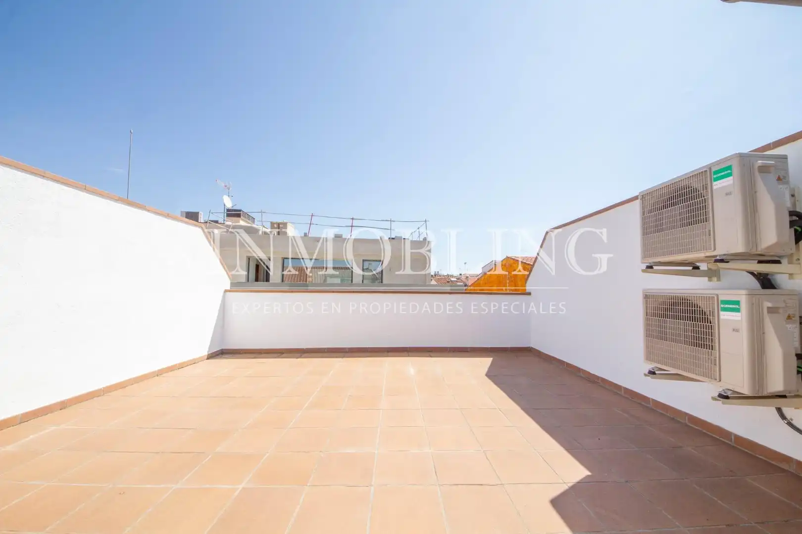 Terraza de Piso de alquiler en Mataró con Aire acondicionado, Calefacción y Parquet