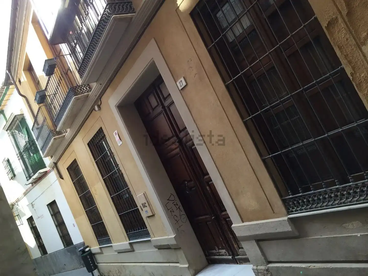Vista exterior de Pis de lloguer en Málaga amb Aire condicionat, Calefacció i Moblat