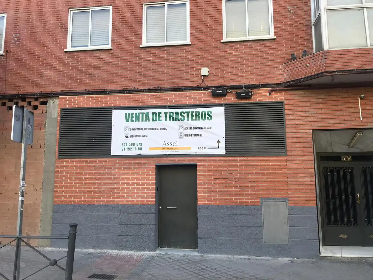 Vista exterior de Traster en venda en Madrid