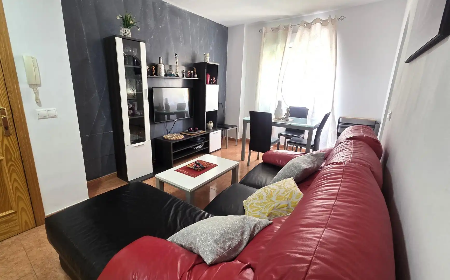 Living room of Apartments for sale in Garrucha  with Air Conditioner, Storage room and Furnished