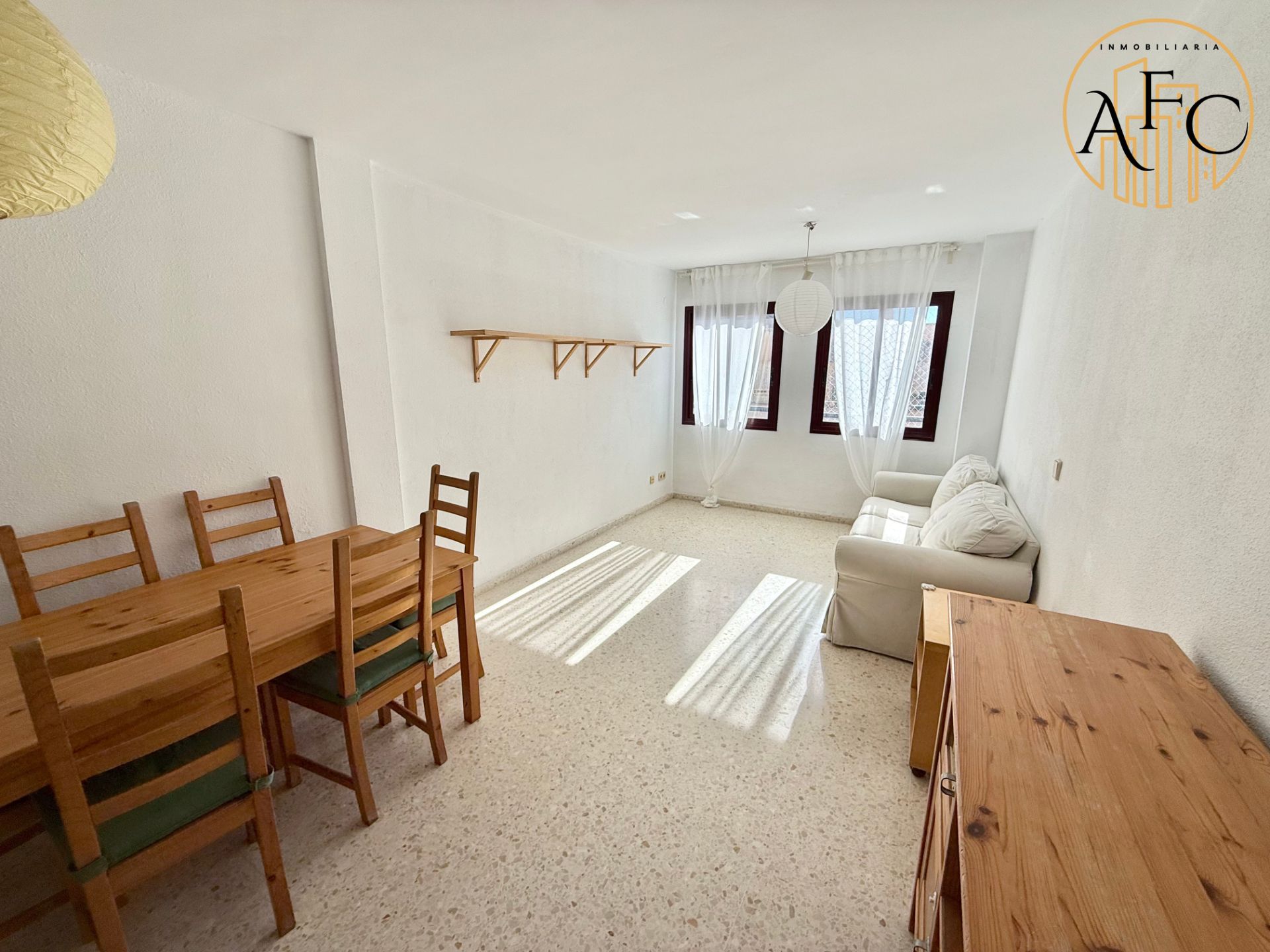 Sala d'estar de Pis en venda en Málaga Capital