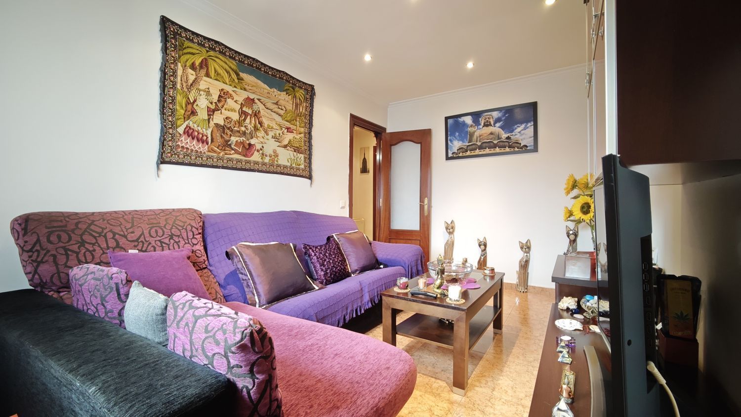 Sala de estar de Piso en venta en Gijón  con Calefacción y Piscina