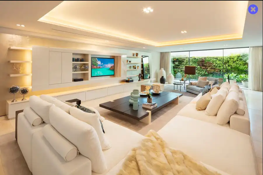 Living room of Houses for rent in Marbella  with Air Conditioner, Private garden and Terrace