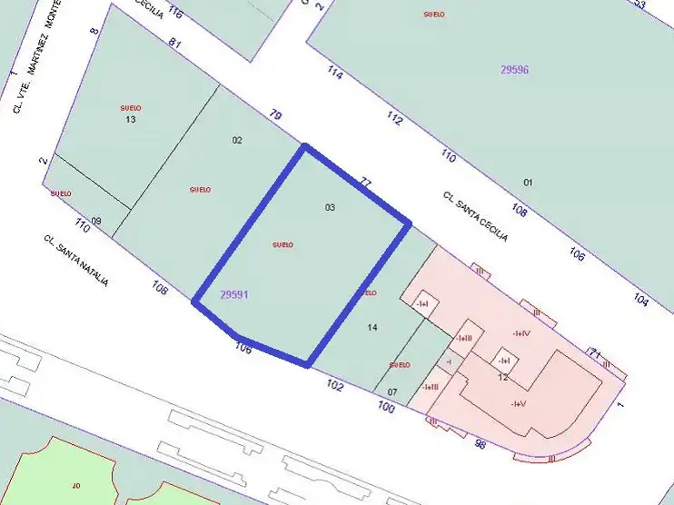 Residential land for sale in Carrer Santa Cecília 77, imagen 2