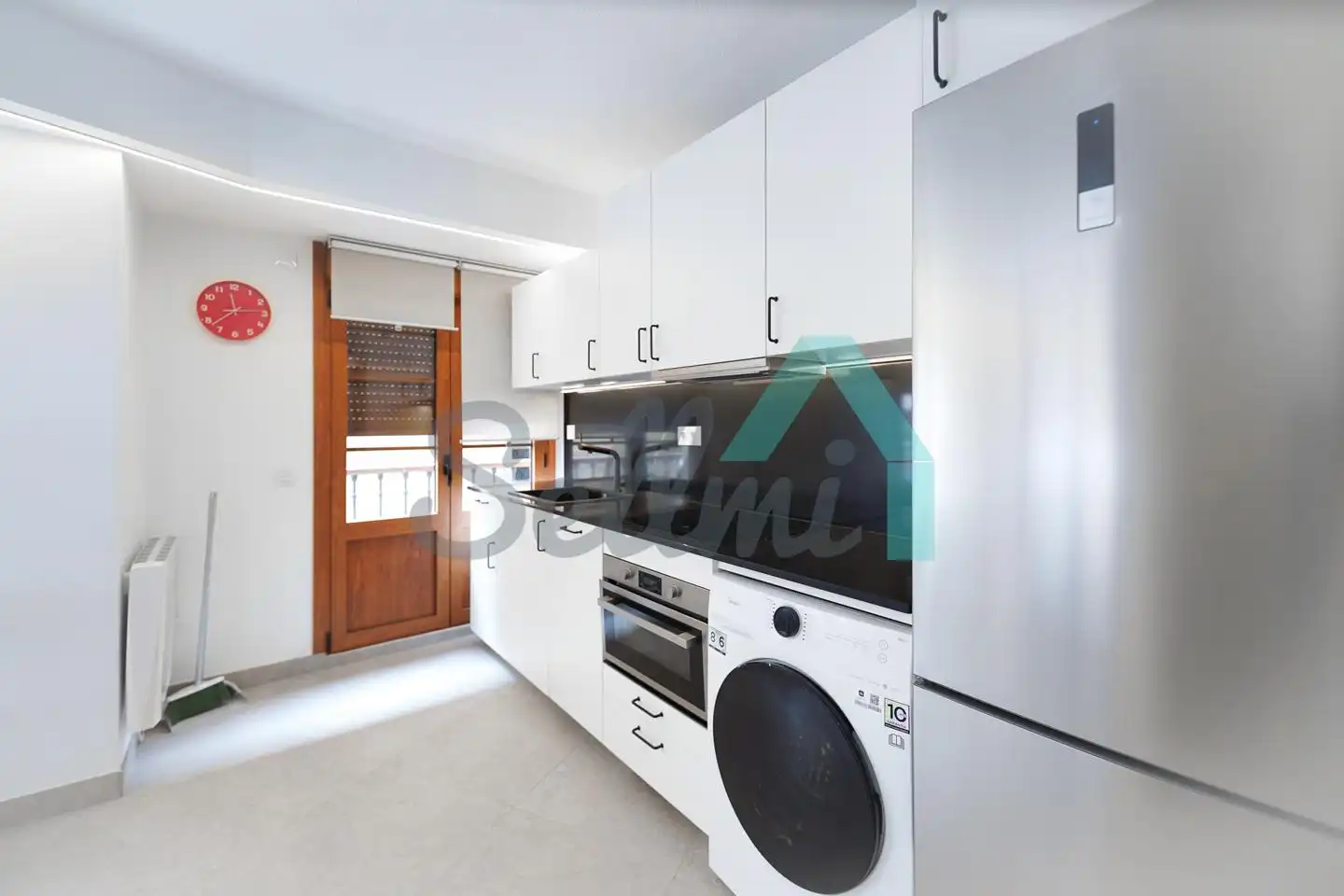 Küche von Wohnung zur Miete in Oviedo  mit Heizung, Möbliert und Balkon