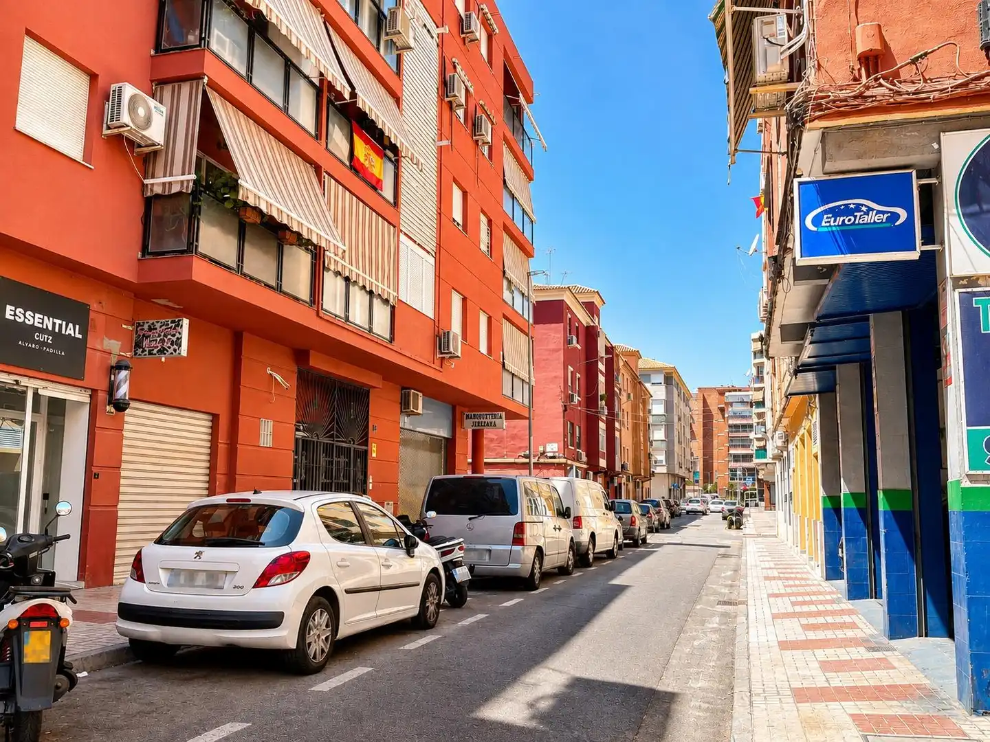 Vista exterior de Piso en venta en Málaga