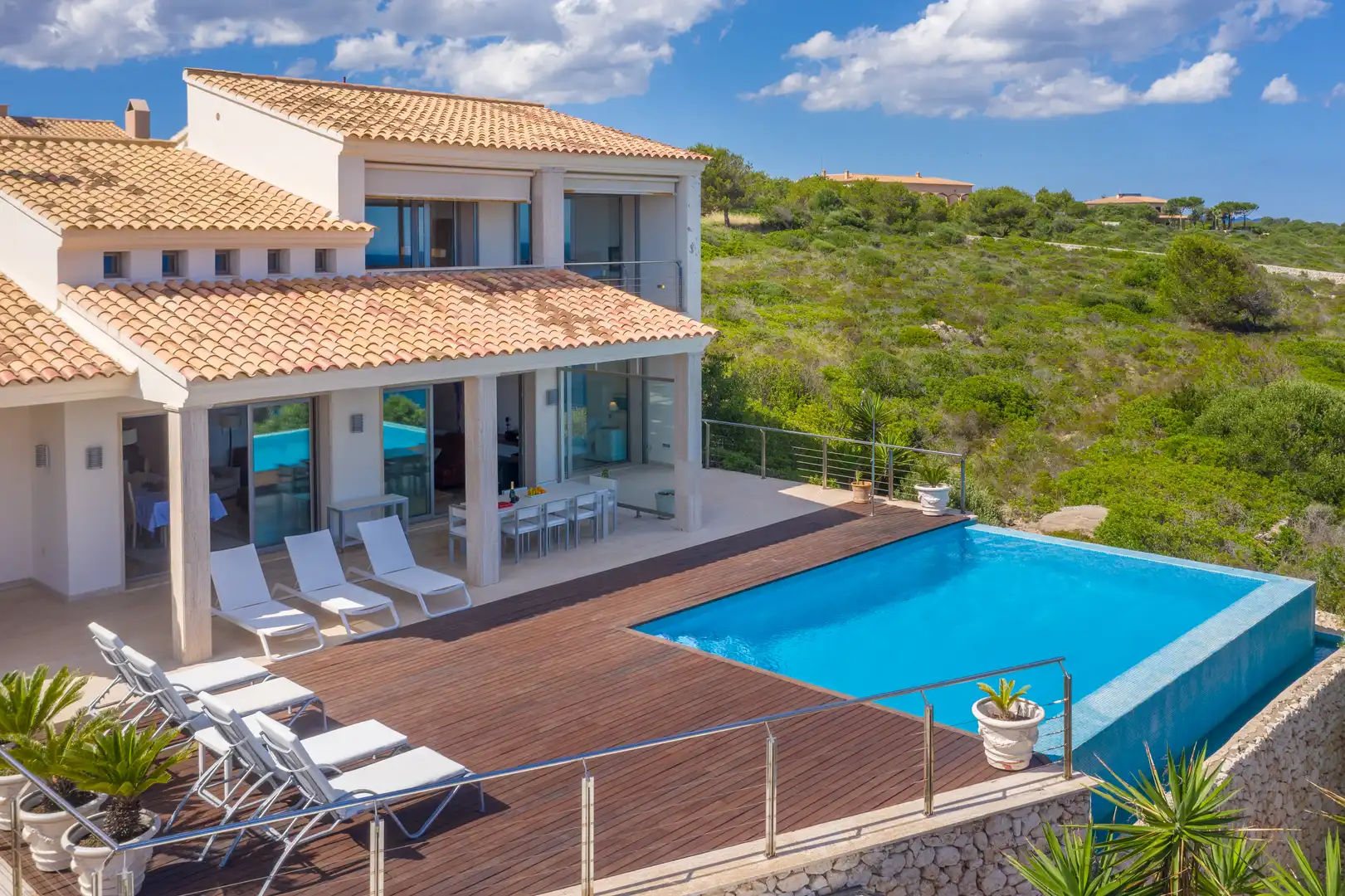 Terrassa de Finca rústica en venda en Manacor amb Aire condicionat i Piscina