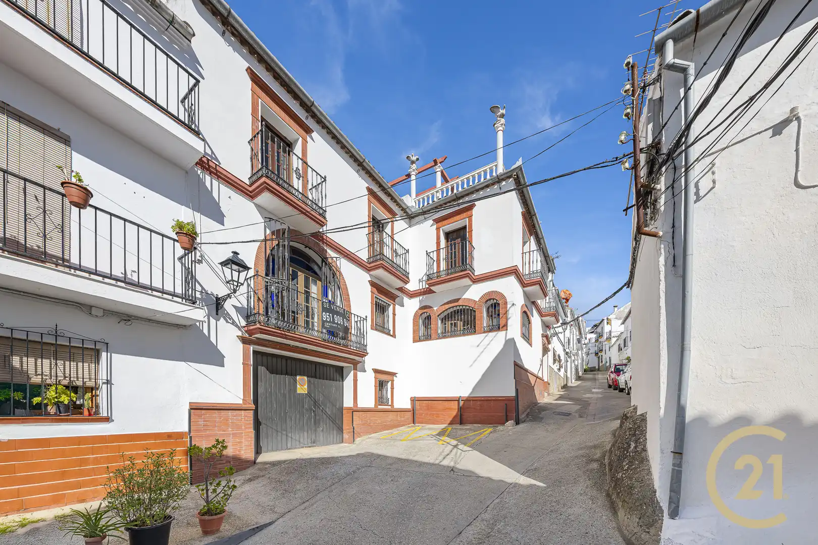 Vista exterior de Casa adosada en venta en Gaucín con Jardín privado, Terraza y Trastero